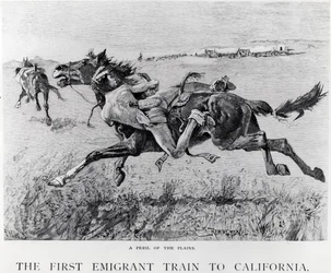 A Peril of the Plains, the First Emigrant Train to California